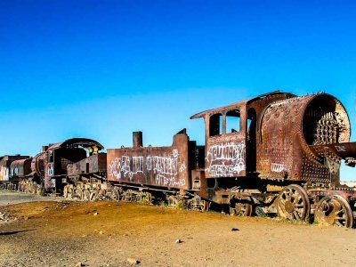 Cementerio de trenes Uyuni