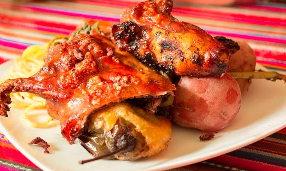Cuy al horno